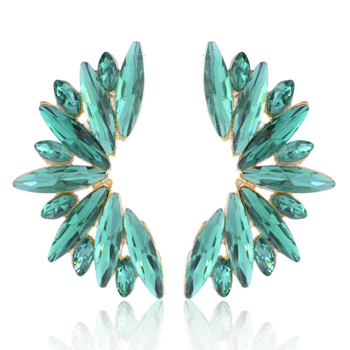 Angel Wings Evening Earrings