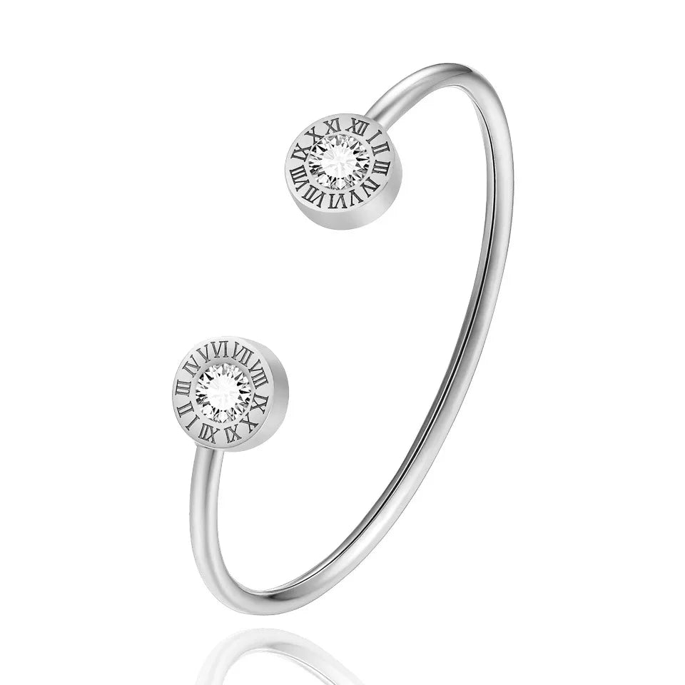 Roman Diamond Cuff