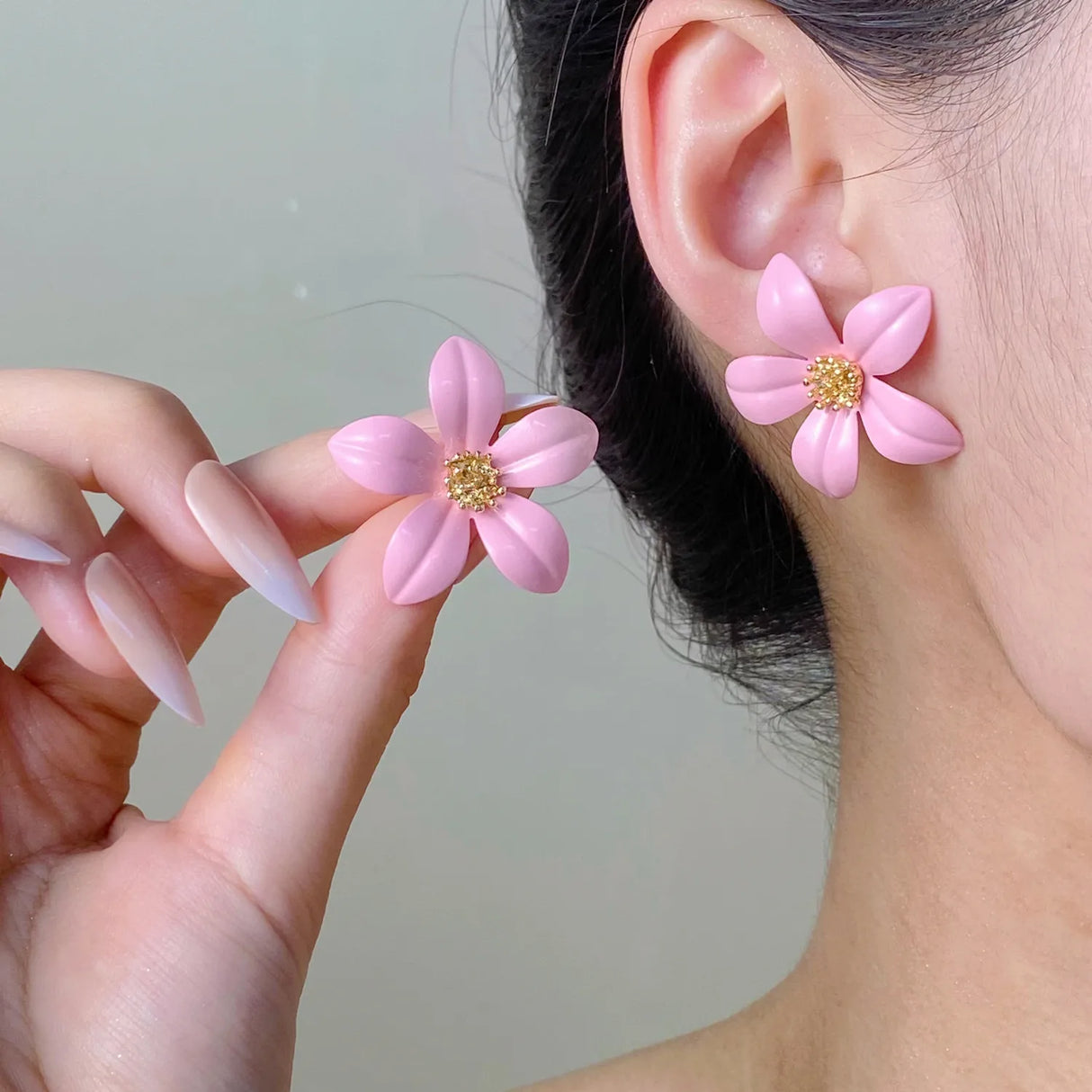 Summer Flower Stud Earrings