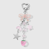 Croquet Strawberry Keychain