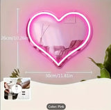 Cute Acrylic LED Wall Mirror