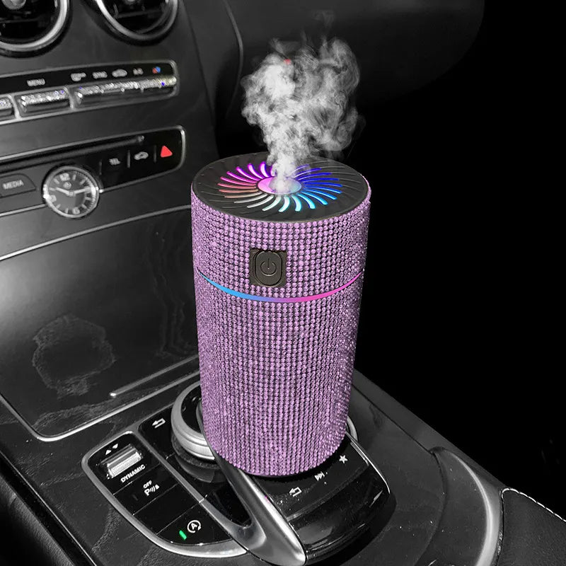 Rhinestone Car Purifier Humidifier