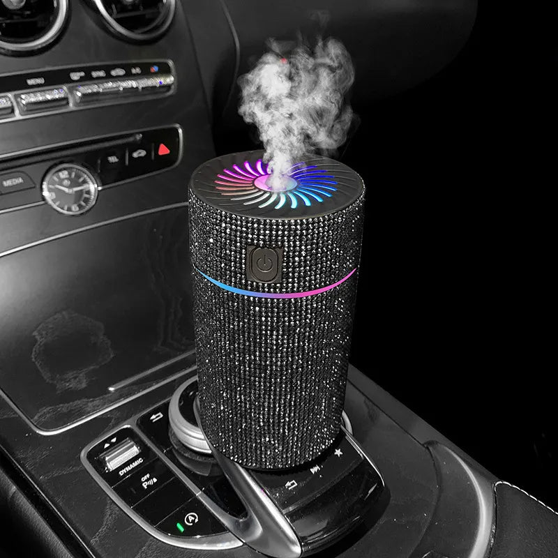 Rhinestone Car Purifier Humidifier