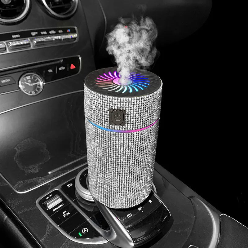 Rhinestone Car Purifier Humidifier