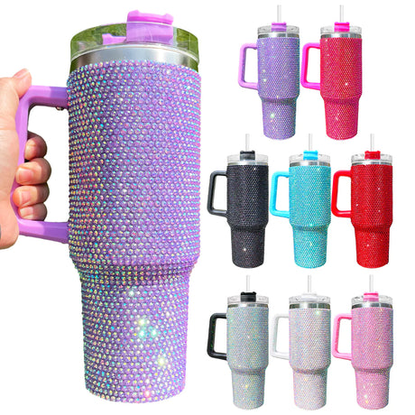 40oz Rhinestone Tumbler