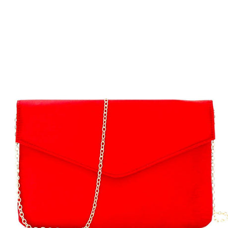 Satin Envelope Clutch