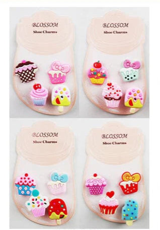 Blossom Croc Charms