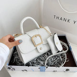 Sabrina Buckle w/Coin Pouch Handbag