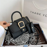 Sabrina Buckle w/Coin Pouch Handbag
