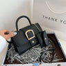 Sabrina Buckle w/Coin Pouch Handbag