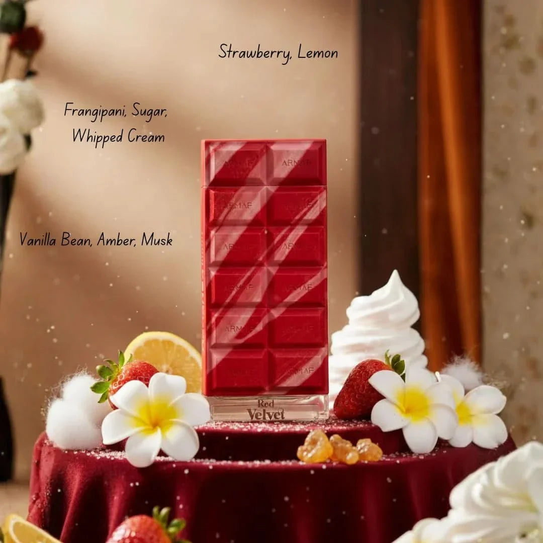 Dubai Delicacy Red Velvet Eau de Parfum By Armaf Delights