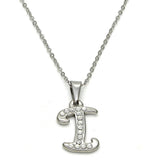 Stainless Steel Rhinestone Necklace