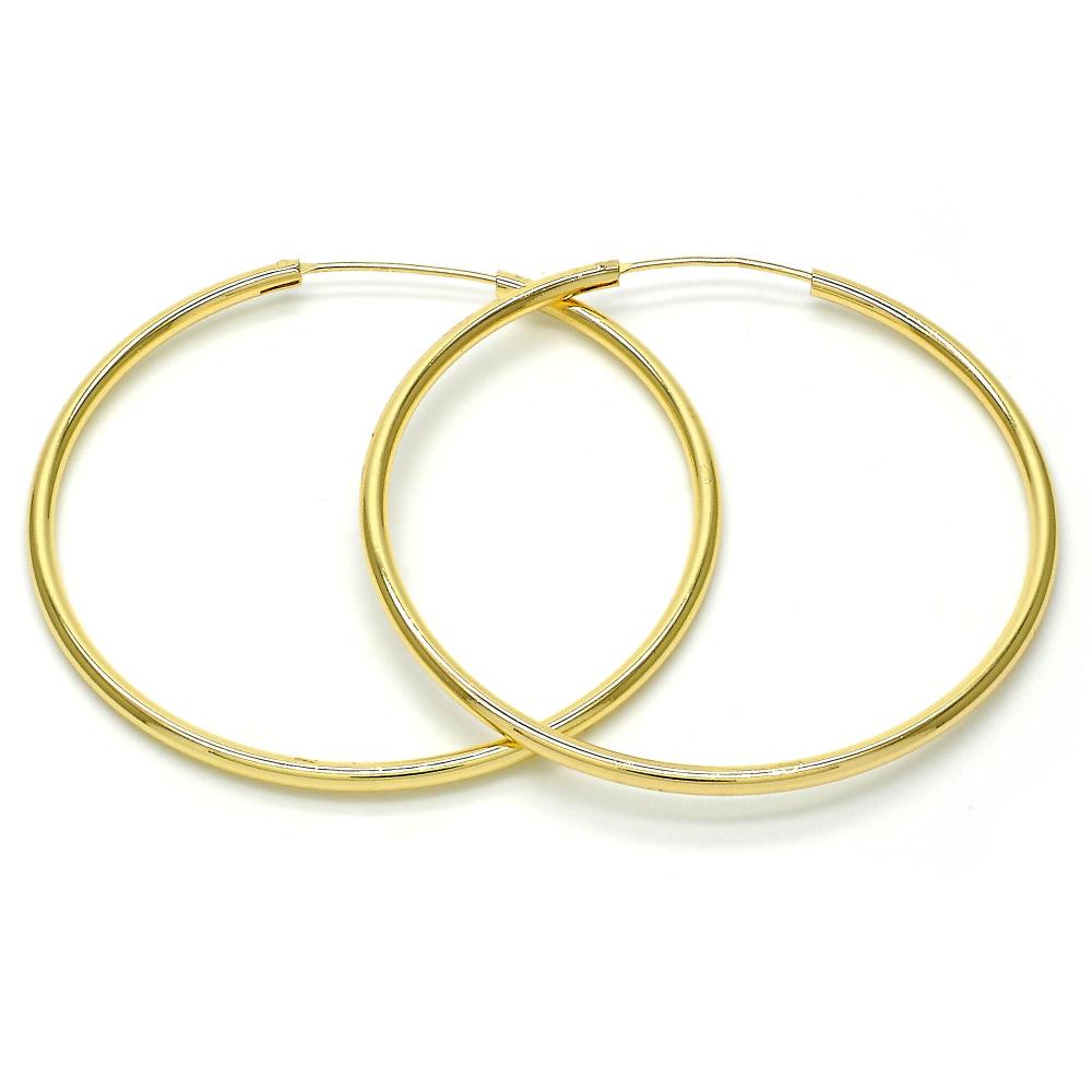 Sofia Gold Plated Hoops