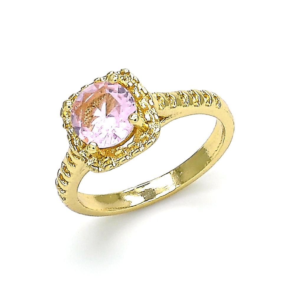 Pink Starburst Ring