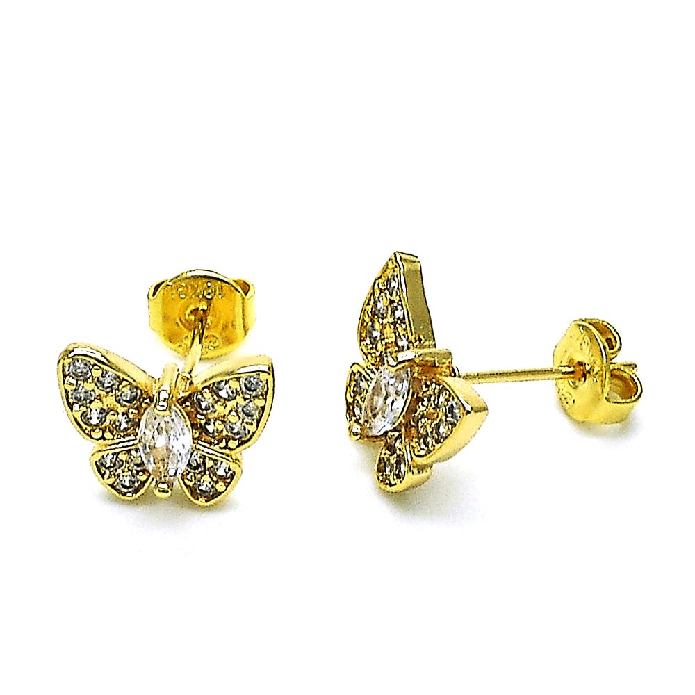 Brianna Gold Plated Earring