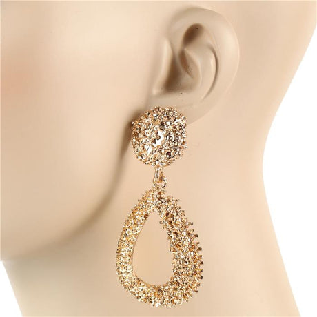 TEAR DROP CASTING EARRING