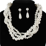 Pearly Bay Necklace Set