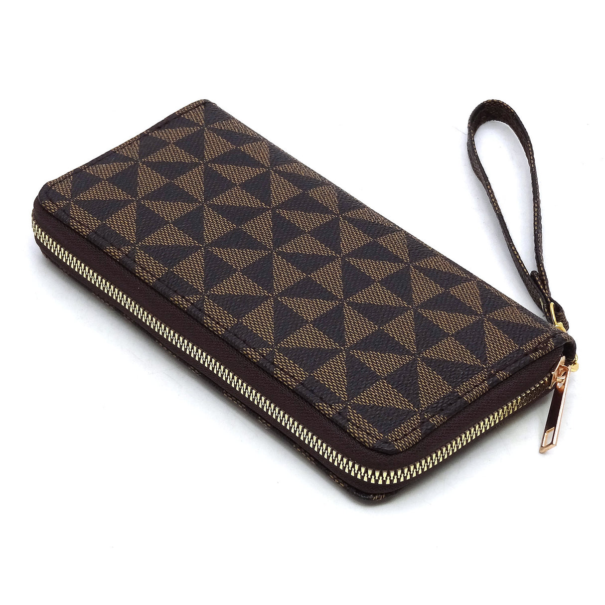 Tribeca Monogram Wallet Wristlet