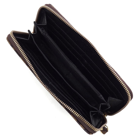 Tribeca Monogram Wallet Wristlet