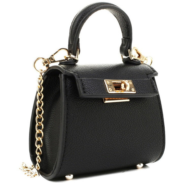 Charlotte Mini Turn Lock Bag
