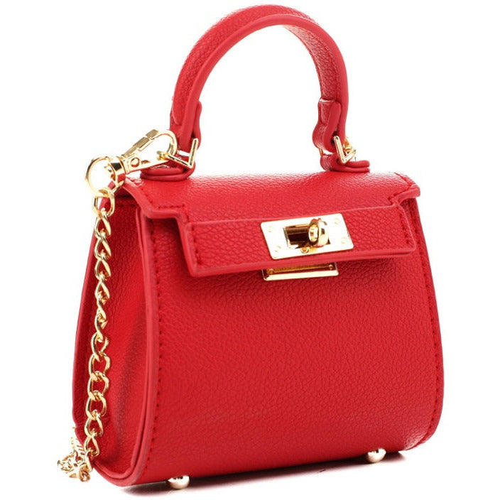 Charlotte Mini Turn Lock Bag