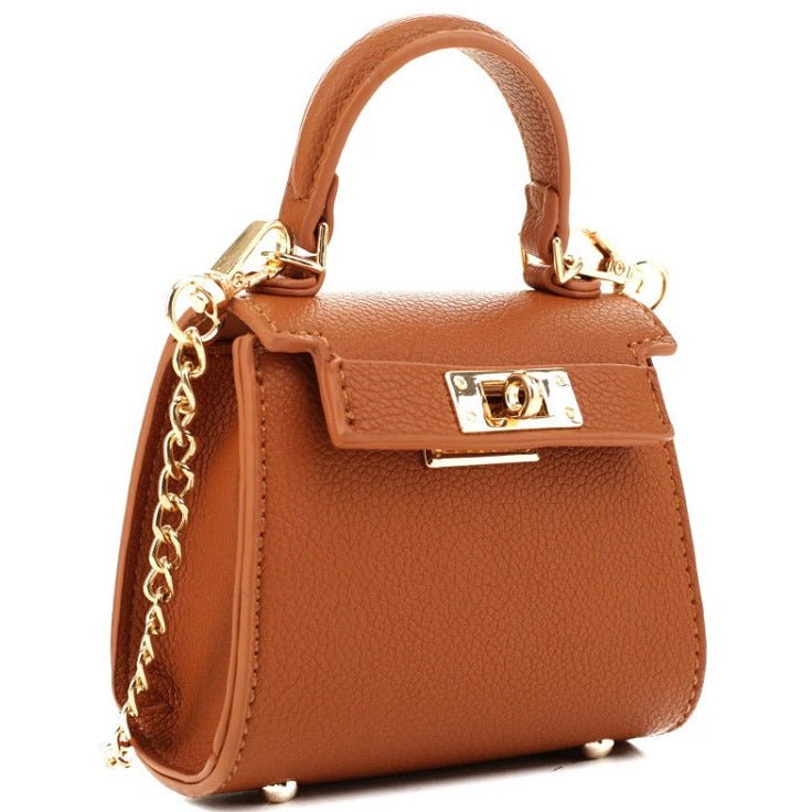 Charlotte Mini Turn Lock Bag