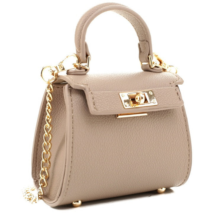Charlotte Mini Turn Lock Bag