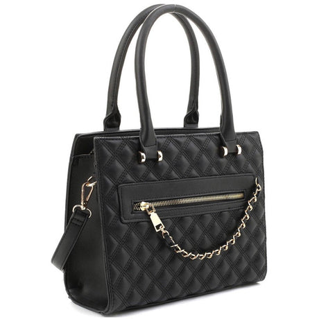 Samantha Quilted Satchel