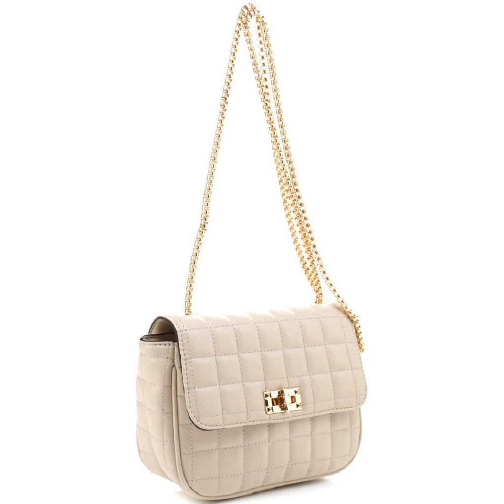 Sade Quilted Shoulder Bag