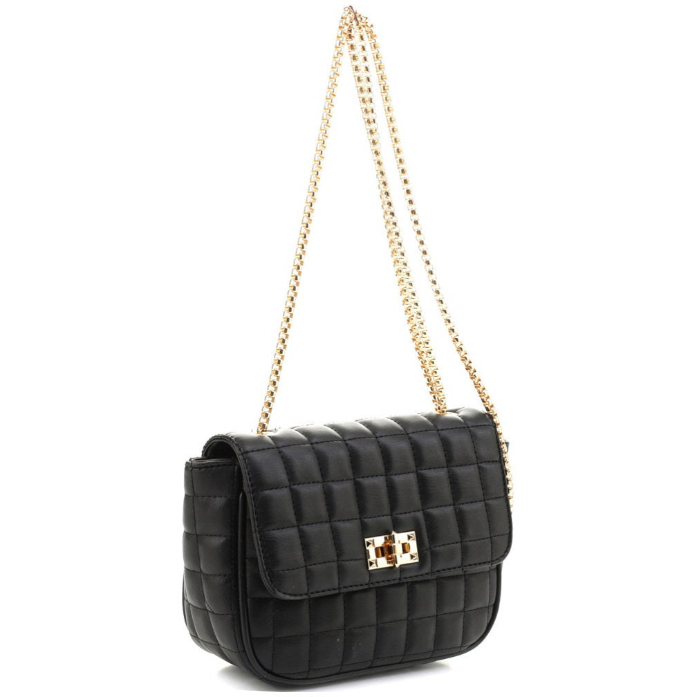 Sade Quilted Shoulder Bag