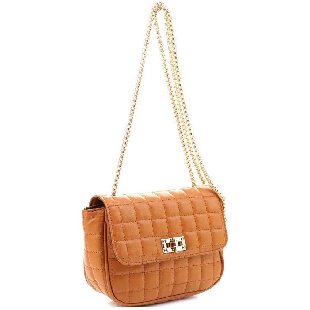 Sade Quilted Shoulder Bag