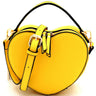 Heart Saffiano Crossbody Bag