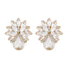 Diamond Lily Gem Earrings