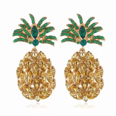 Pineapple X-Press Earrings