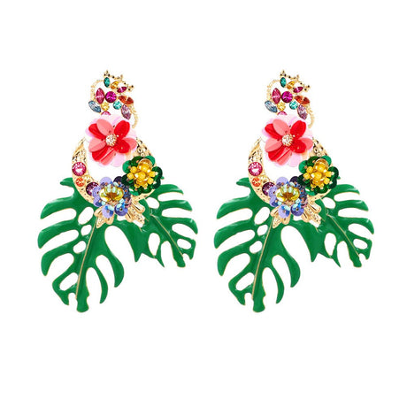 Caribbean Parrot Earrings