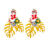 Caribbean Parrot Earrings