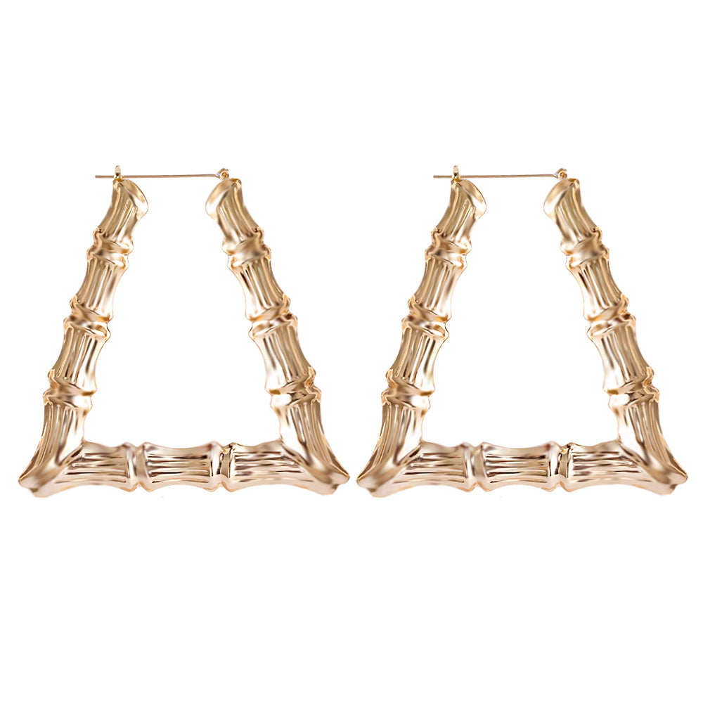Tri Bamboo Earrings
