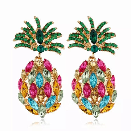 Pineapple X-Press Earrings