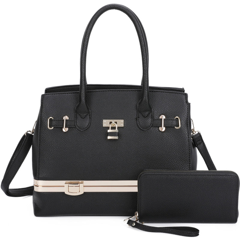 Cambridge Frame Padlock 2-in-1 Satchel