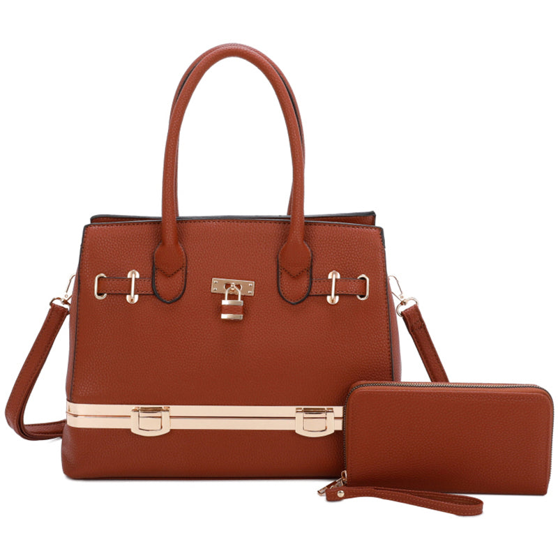 Cambridge Frame Padlock 2-in-1 Satchel