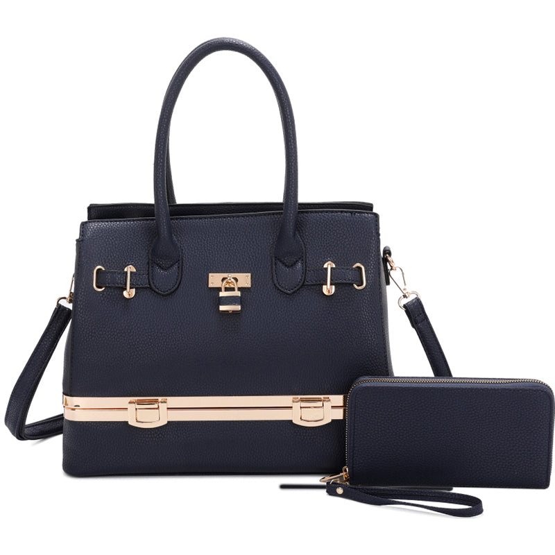 Cambridge Frame Padlock 2-in-1 Satchel