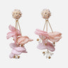 Bloom Flower Drop Earrings