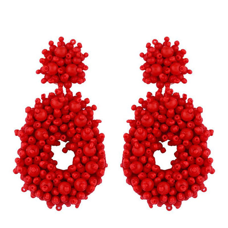 Turks Beaded Drop Earring