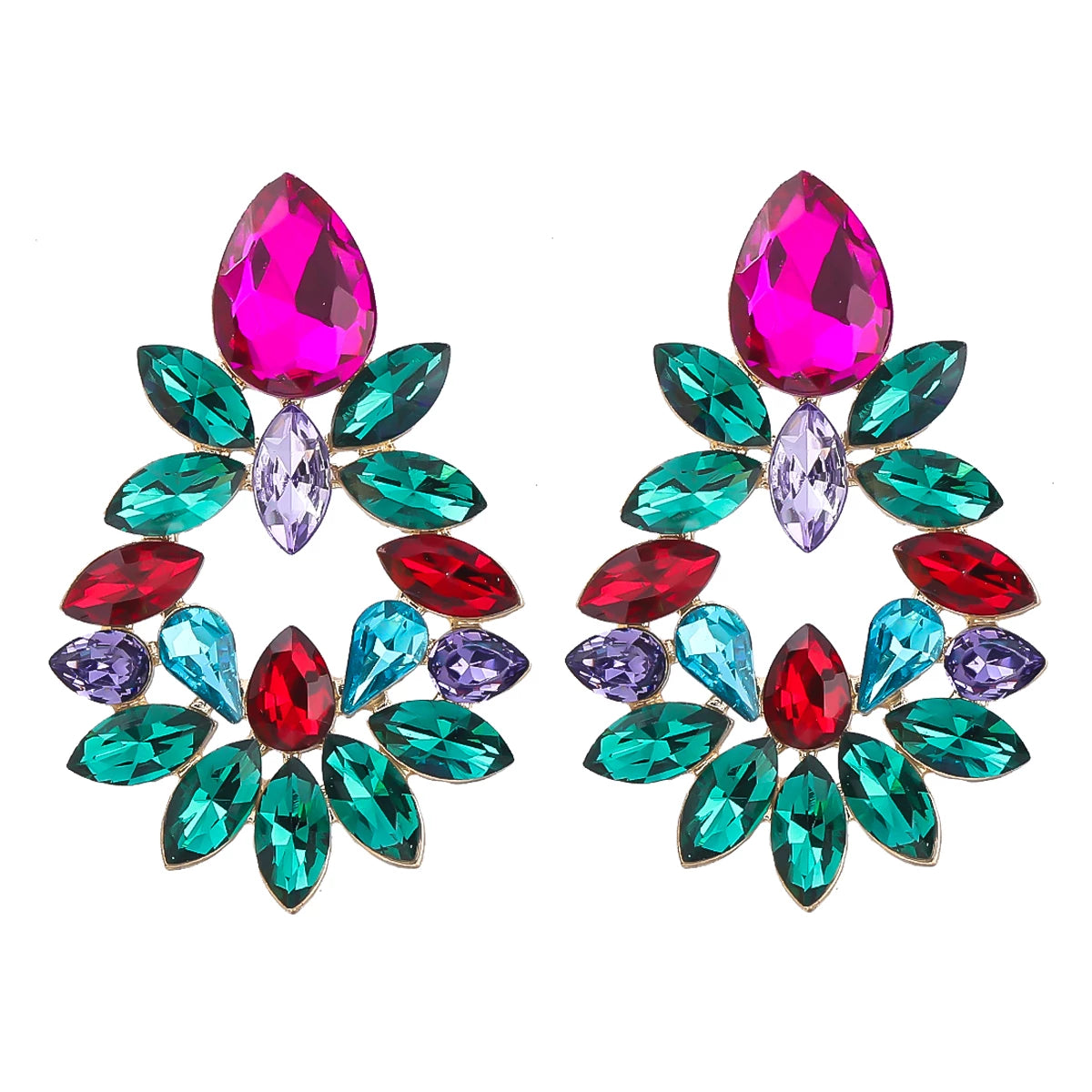 Garden Fairy Gem Earrings