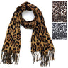 Viscose Leopard Scarf