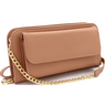 Versatile Saffiano Smartphone - Friendly Wallet Cross Body