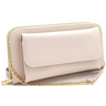Versatile Saffiano Smartphone - Friendly Wallet Cross Body
