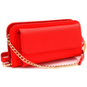 Versatile Saffiano Smartphone - Friendly Wallet Cross Body