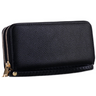 Double Zip- Around Smartphone Friendly Wristlet Wallet