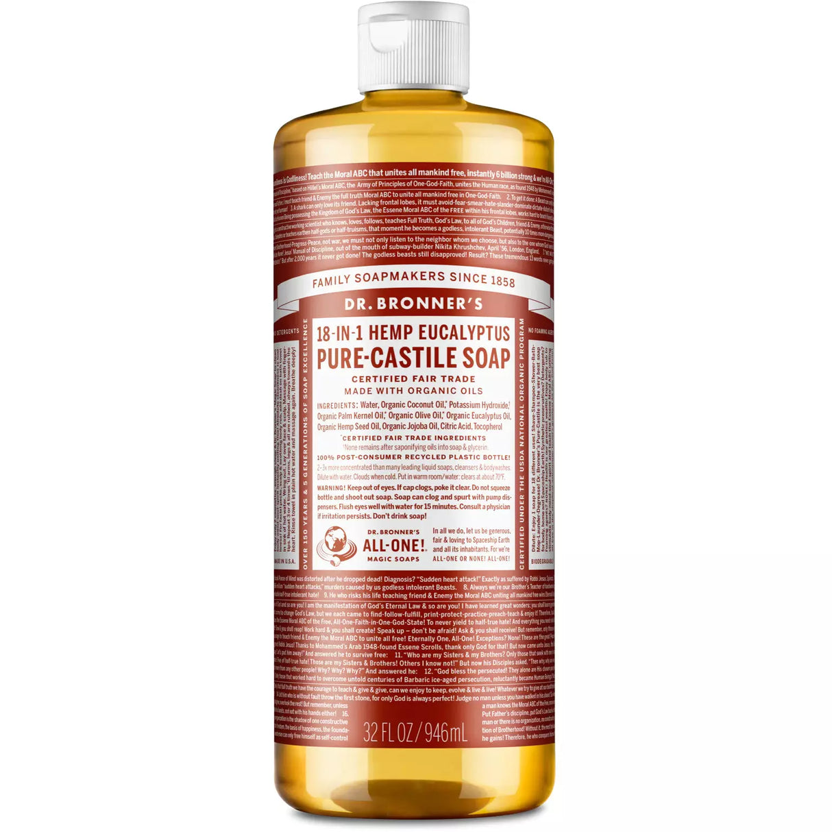 Dr. Bronner’s Pure Eucalyptus Soap